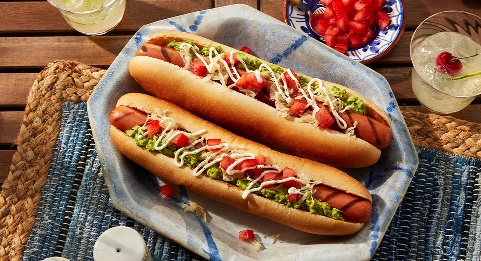 Journée nationale du hot-dog - hot-dogs d'un pied