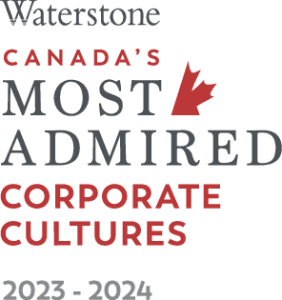 Canada's most admired corporate cultures award - 2023-2024 logo design